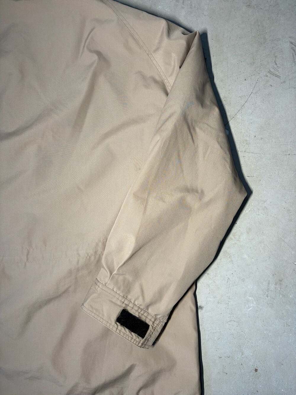Vintage Eddie Bauer Wool Lined Field Parka Jacket Khaki Large - Picture 12 of 13